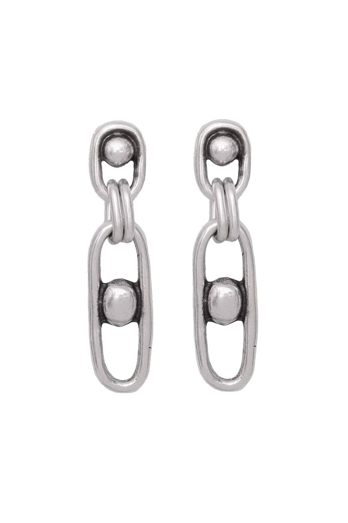 Handmade Pewter Earrings - 1811