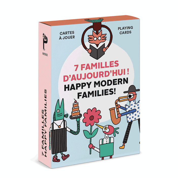 HAPPY MODERN FAMILIES - CARD GAME — by Benoit Tardif