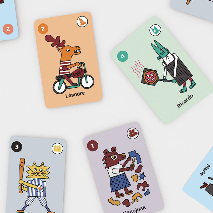 HAPPY MODERN FAMILIES - CARD GAME — by Benoit Tardif