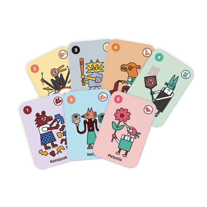 HAPPY MODERN FAMILIES - CARD GAME — by Benoit Tardif