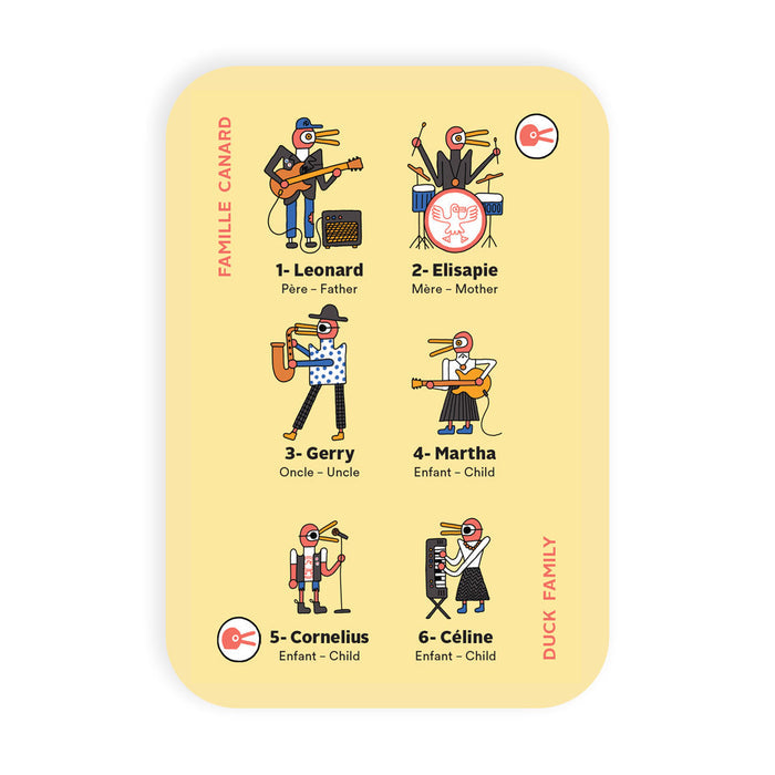 HAPPY MODERN FAMILIES - CARD GAME — by Benoit Tardif