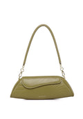 Hattie Flap Shoulder Bag (Olive)