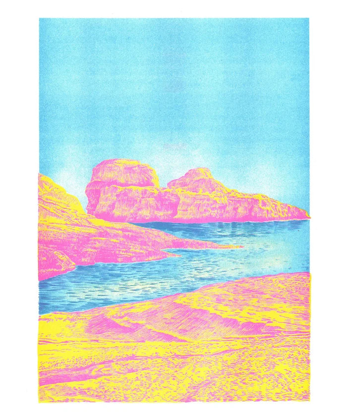 HEAT ROCK, 29,7 x 42 cm  — by Manon Diemer