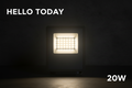 HELLO TODAY FLOOD LIGHT DAY/NIGHT 20W / 30W / 50W C4