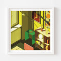 HOME, 20" X 20" — by Ana Popescu