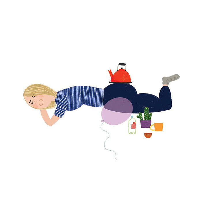 HORIZONTAL PARENTING: HOW TO ENTERTAIN YOUR CHILD WHILE LYING DOWN — By Michelle Woo and Dasha Tolstikova