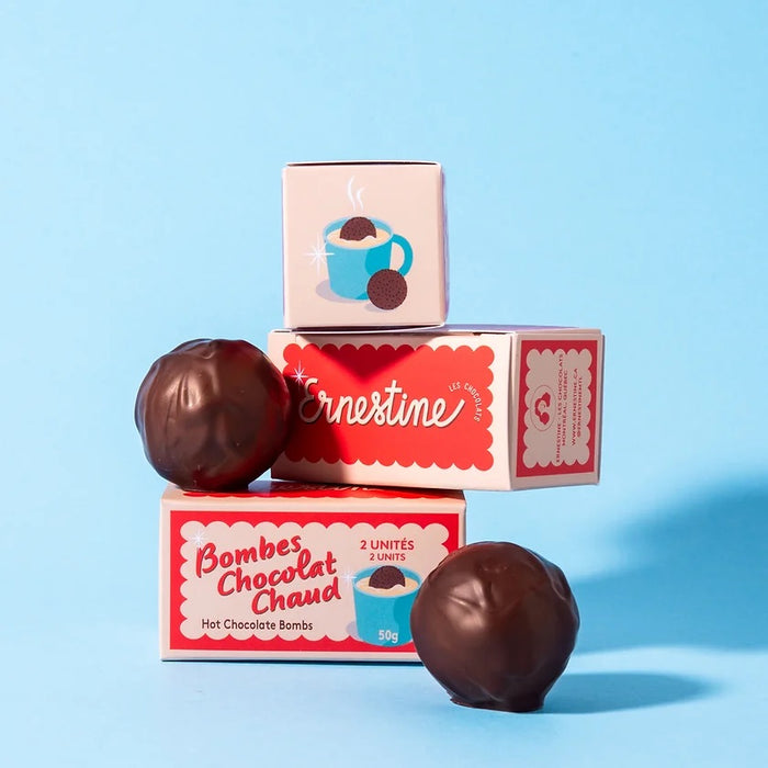 HOT CHOCOLATE BOMBS — by Ernestine