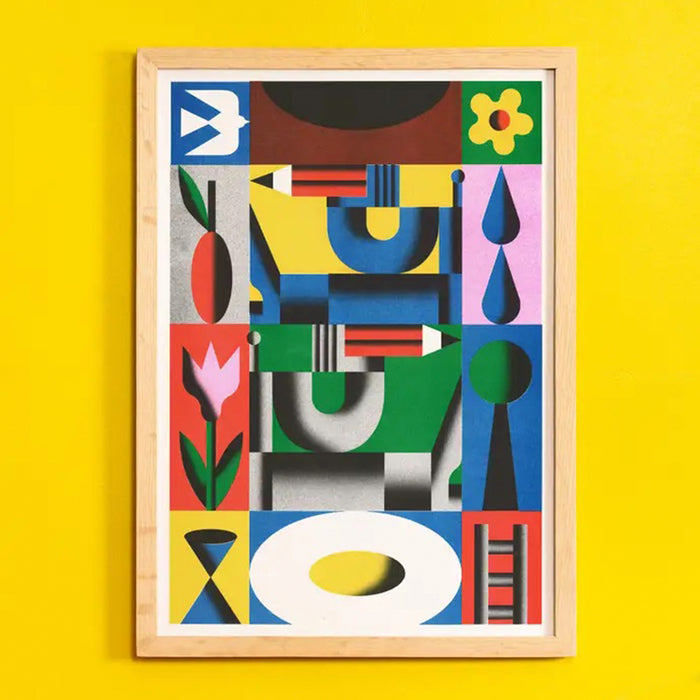 IF YOU WERE THE ARCHITECT OF A NEW REALITY, HOW WOULD IT LOOK LIKE?, 29,7 x 42 cm  — by ZEBU