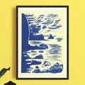 "ILE DE BRÉHAT", 29,7 x 42 cm — by Antoine Cossé