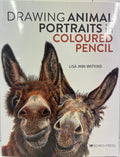 Drawing Animal portraits in coloured pencil