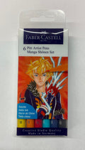 Manga Faber Castell Pitt Artist Pen B Shonen Set 6