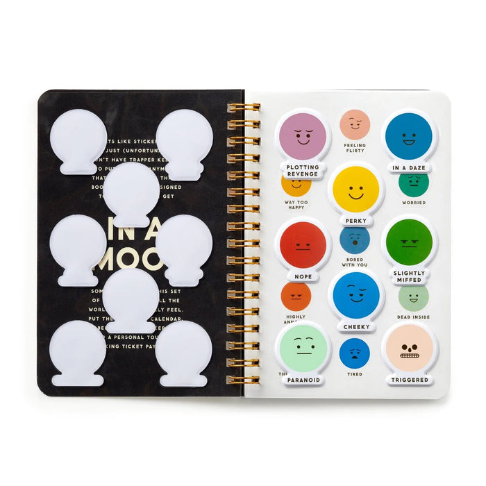 IN A MOOD, Sticker Book — by Brass Monkey Goods