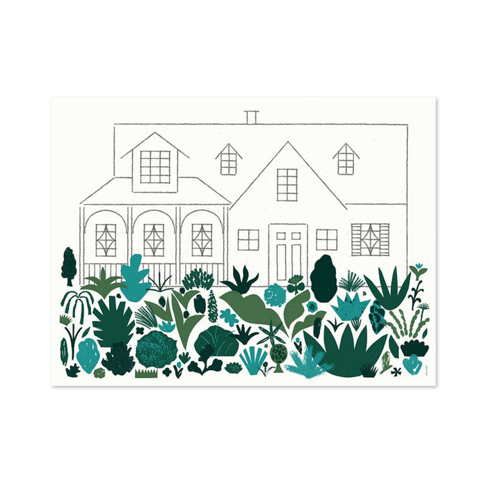 JARDIN, 24" X 18" — by Amélie Lehoux