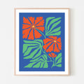 JARDIN AZUR, 8" x 10" — by Julia GR