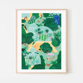 JARDIN EXTRAORDINAIRE, 11" X 14" — by Isabelle Feliu