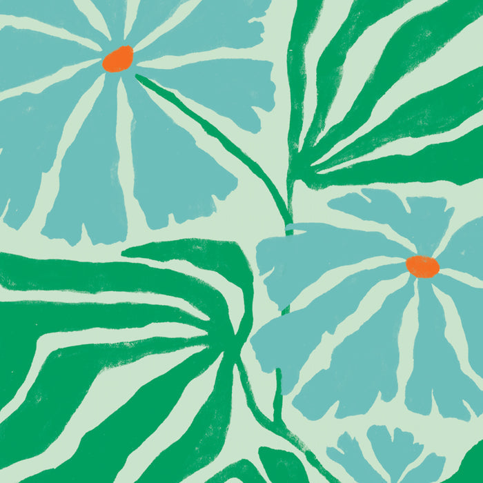 JARDIN MENTHE, 11" x 14" — by Julia GR