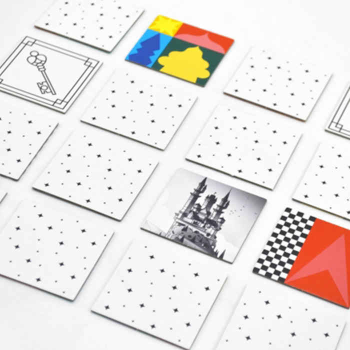 JEU DE MÉMOIRE : IL ÉTAIT UNE FORME — by Gazhole & Cruschiform