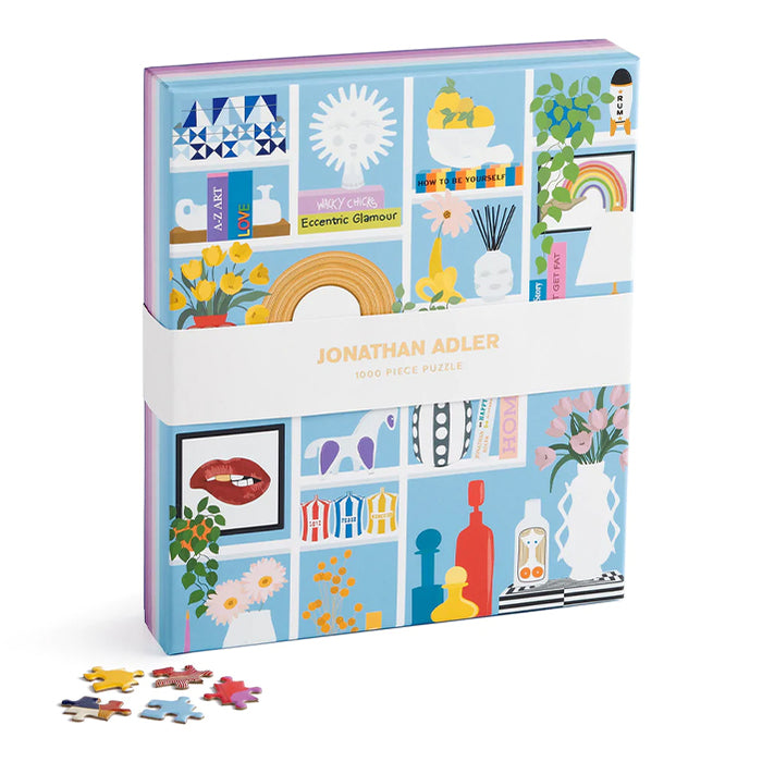 JONATHAN ADLER "SHELFIE" 1000 PIECE PUZZLE — by Jonathan Adler