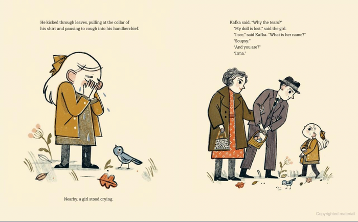 KAFKA AND THE DOLL — by Larissa Theule and Rebecca Green