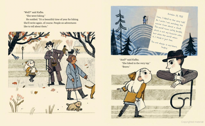 KAFKA AND THE DOLL — by Larissa Theule and Rebecca Green