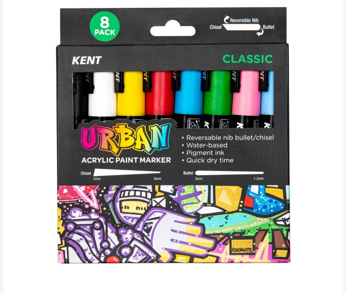 Kent Urban Paint Pen Sets