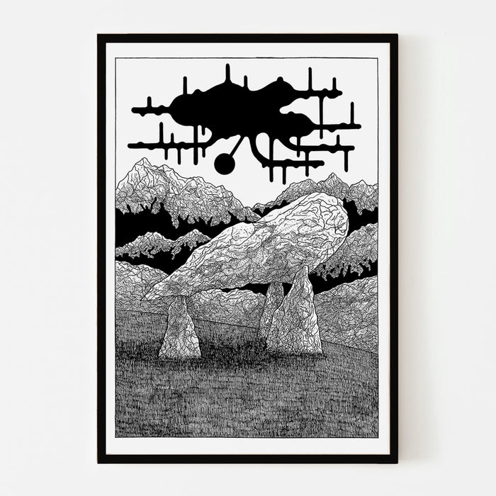 KILMOTOR PRO. 01,  Silkscreen - 42 x 59,4 cm (A2) — by Helge Reumann