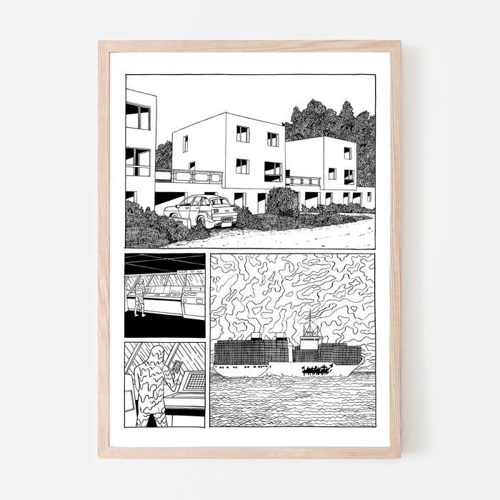 KILMOTOR PRO. 06,  Silkscreen - 29,7 x 42 cm (A3) — by Helge Reumann