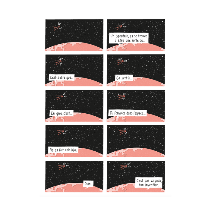 LA CONQUÊTE DU COSMOS — by Alexandre Fontaine Rousseau and Francis Desharnais