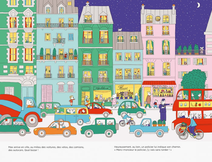 LA COURSE AU CHOCOLAT, une histoire de Max et Lapin — by Astrid Desbordes and Pauline Martin