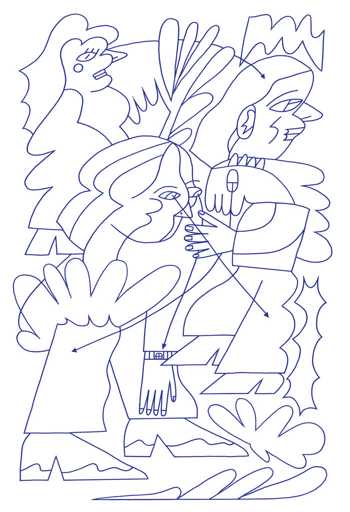 LA MARCHE, 13" x 19" — by Alice Picard