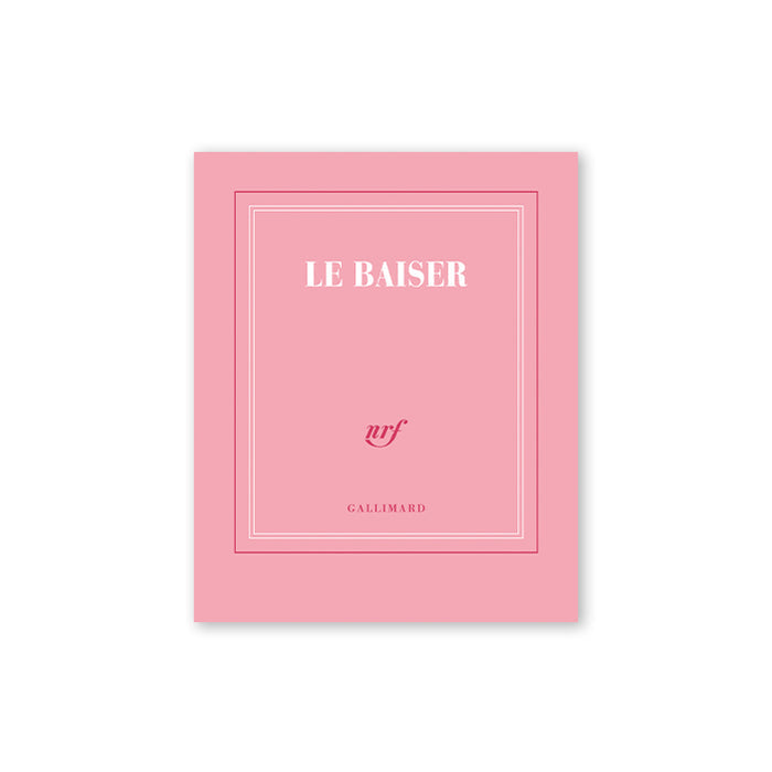 "LE BAISER" POCKET NOTEBOOKS (different sizes) — by Gallimard