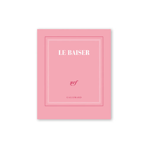 "LE BAISER" POCKET NOTEBOOKS (different sizes) — by Gallimard
