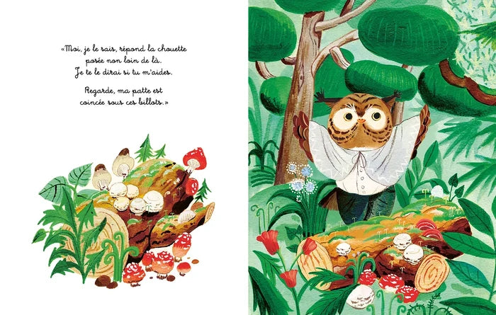 LE CHAT, LA CHOUETTE ET LE POISSON FRAIS — by Nadine Robert and Sang Miao