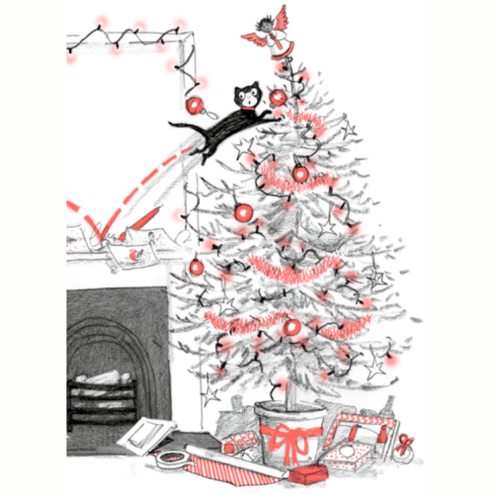 LE CHAT QUI NE VOULAIT PAS FÊTER NOËL — by Lil Chase and Thomas Docherty