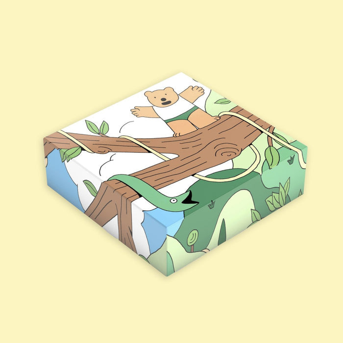 LE CLUB DES AMIS, 54 PIECES PUZZLE — by Sophie Guerrive