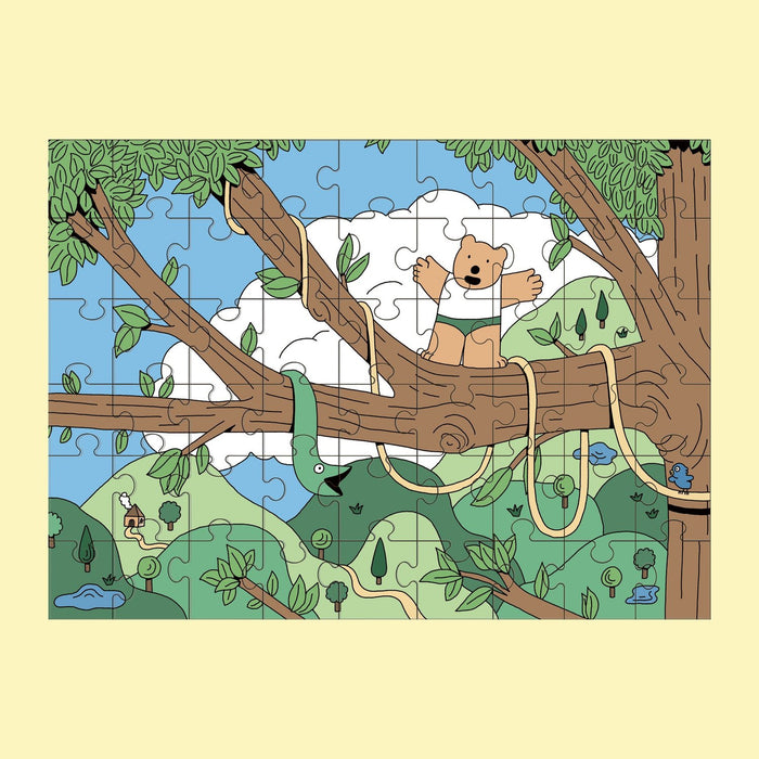 LE CLUB DES AMIS, 54 PIECES PUZZLE — by Sophie Guerrive