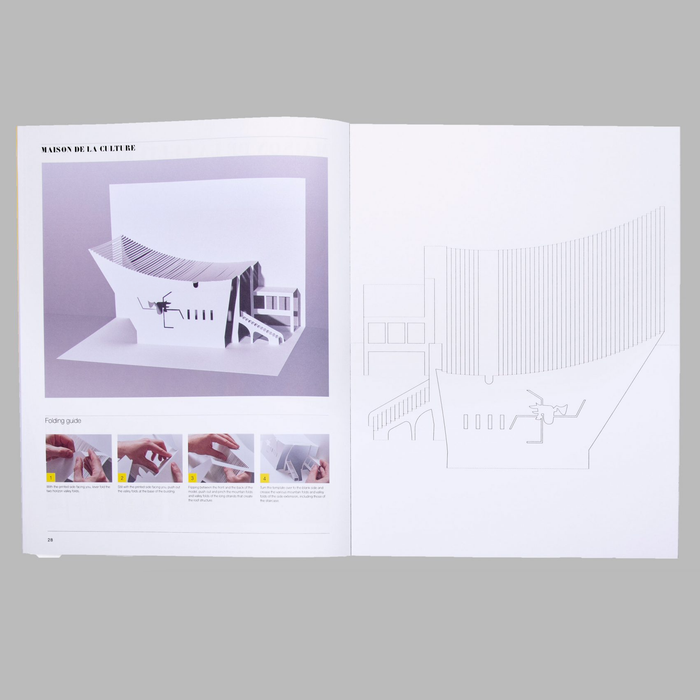 LE CORBUSIER PAPER MODELS — by Marc Hagan-Guirey