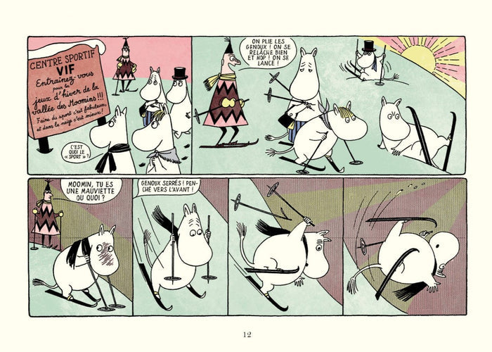 LE FOL HIVER DES MOOMINS — by Tove Jansson