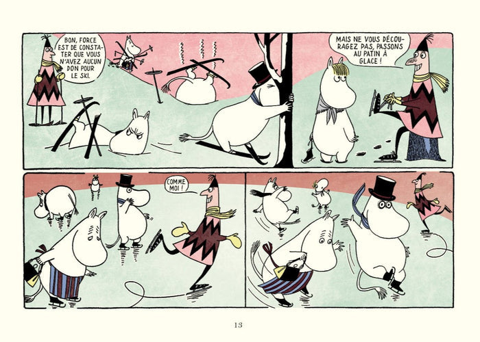 LE FOL HIVER DES MOOMINS — by Tove Jansson