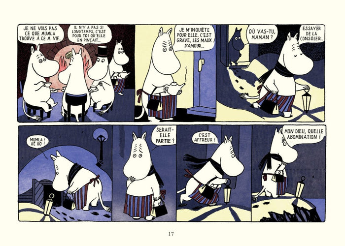 LE FOL HIVER DES MOOMINS — by Tove Jansson