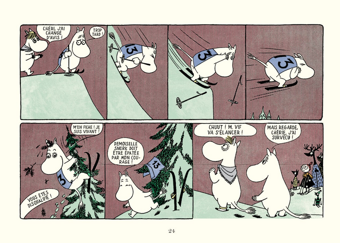 LE FOL HIVER DES MOOMINS — by Tove Jansson