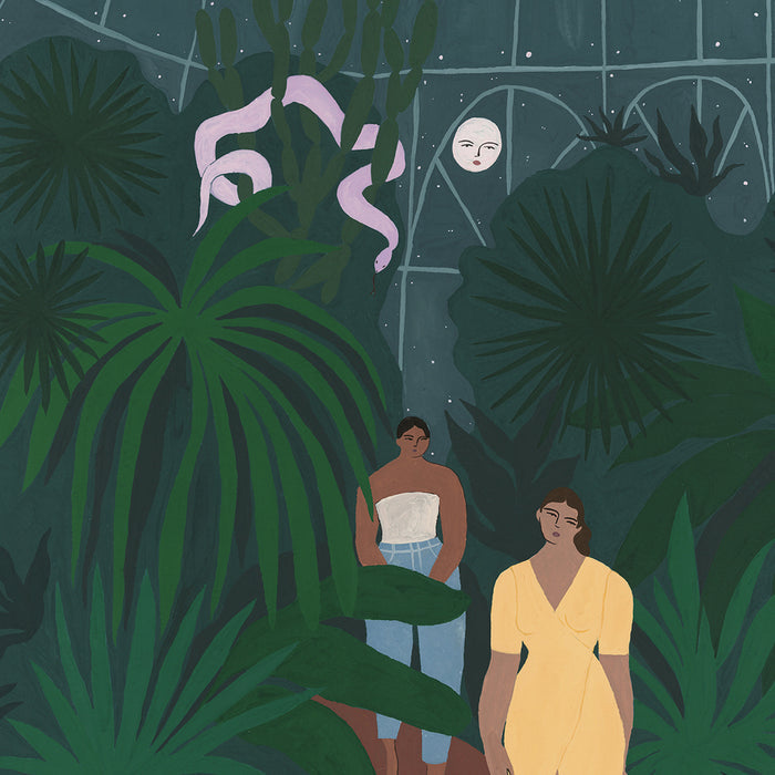 LE JARDIN DE NUIT, 8" X 10" — by Isabelle Feliu