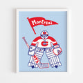 LE MUR, Poster 8" X 10" — by Benoit Tardif