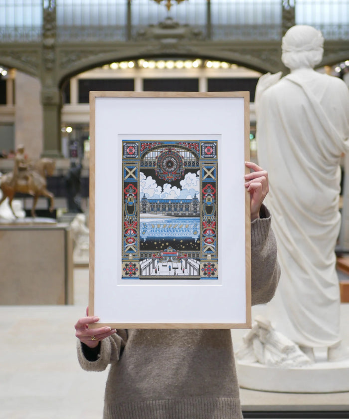LE MUSÉE D'ORSAY - 29,7 x 42 cm — by Jisu Choi