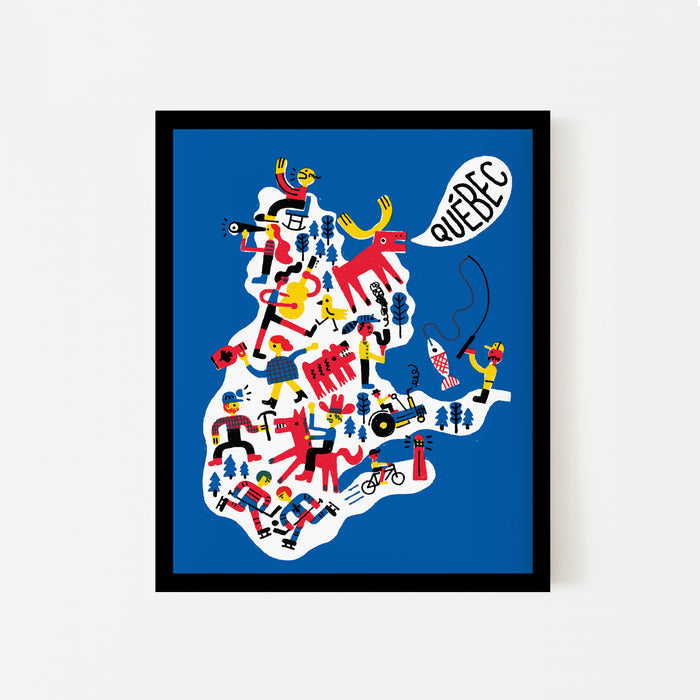 LE QUÉBEC 8" X 10" — by Benoit Tardif