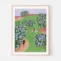 LE TEMPS DES LILAS, 11" X 14" — by Isabelle Feliu