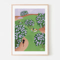 LE TEMPS DES LILAS, 18" X 24" — by Isabelle Feliu