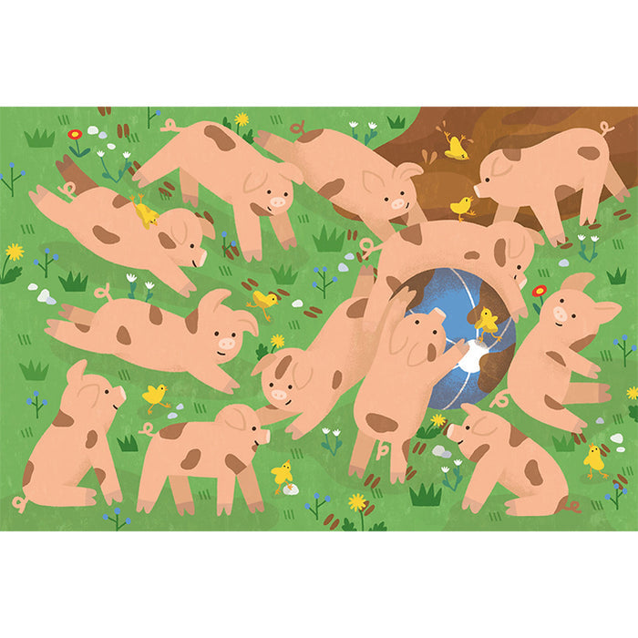 LE TREIZIÈME COCHONNET — by Andrée Poulin and Martina Tonello