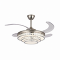 LED Ceiling Fan with Even Light FL9304 – Whisper-Quiet LED Fan Light for Bedrooms, Living Rooms & Commercial Spaces | Bright Even-Light Ceiling Fan