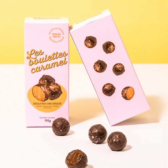 LES BOULETTES CARAMEL — by Ernestine